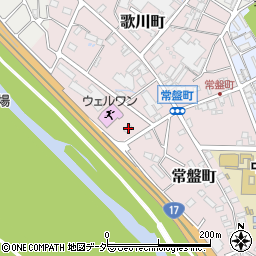 群馬県高崎市常盤町131-1周辺の地図