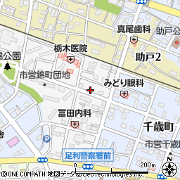 高田やきそば店周辺の地図