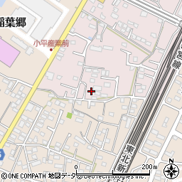 栃木県小山市喜沢25周辺の地図