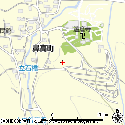 群馬県高崎市鼻高町345周辺の地図