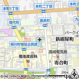 高崎北ロータリークラブ周辺の地図