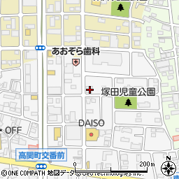 株式会社ポーラ　北関東エリア周辺の地図