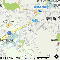 石川県小松市粟津町ホ17周辺の地図