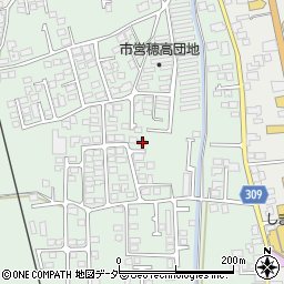 長野県安曇野市穂高柏原1652周辺の地図