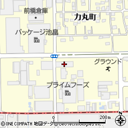 ログ産業廃棄物中間処理施設周辺の地図