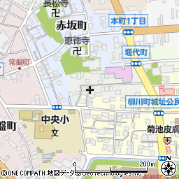 群馬県高崎市堰代町20周辺の地図