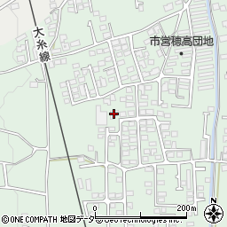 長野県安曇野市穂高柏原1646周辺の地図