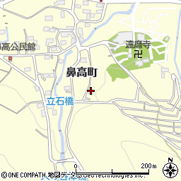 群馬県高崎市鼻高町363周辺の地図