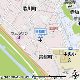 群馬県高崎市常盤町13-5周辺の地図