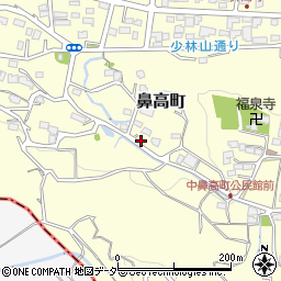 群馬県高崎市鼻高町681周辺の地図