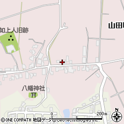 石川県加賀市西山田町周辺の地図