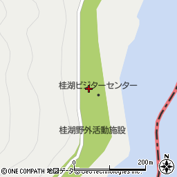 富山県南砺市桂周辺の地図