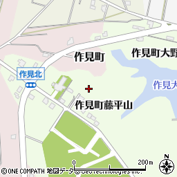 石川県加賀市作見町（ツ）周辺の地図