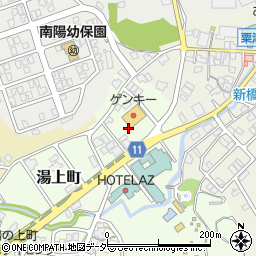 石川県小松市湯上町ろ周辺の地図