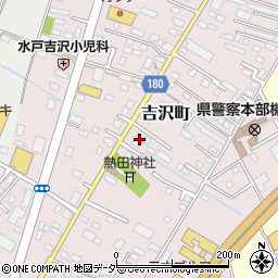 茨城県水戸市吉沢町614周辺の地図