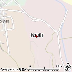 石川県小松市牧口町周辺の地図