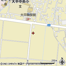 栃木県栃木市大平町新1068周辺の地図