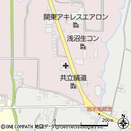 栃木県佐野市小中町18周辺の地図