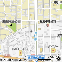 パーパス株式会社高崎営業所周辺の地図