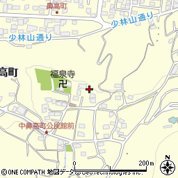 群馬県高崎市鼻高町649周辺の地図