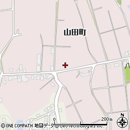 石川県加賀市山田町（た）周辺の地図
