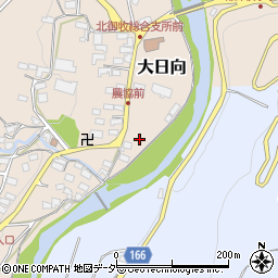 長野県東御市大日向267周辺の地図