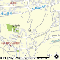 群馬県高崎市鼻高町592周辺の地図