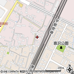 栃木県小山市喜沢2周辺の地図