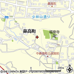 群馬県高崎市鼻高町689周辺の地図