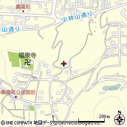 群馬県高崎市鼻高町593周辺の地図