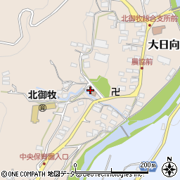 長野県東御市大日向173周辺の地図