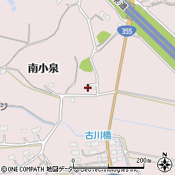茨城県笠間市南小泉1033-5周辺の地図