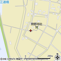 茨城県筑西市大谷445周辺の地図