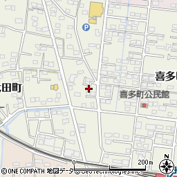 群馬県伊勢崎市喜多町161-6周辺の地図