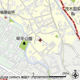 群馬県太田市市場町132-3周辺の地図
