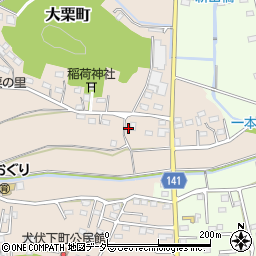 栃木県佐野市大栗町81-4周辺の地図