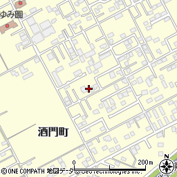 茨城標準社周辺の地図