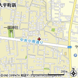 栃木県栃木市大平町新1466周辺の地図