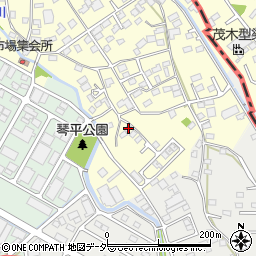 群馬県太田市市場町132-4周辺の地図