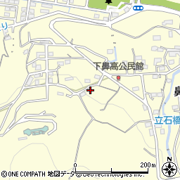 群馬県高崎市鼻高町427周辺の地図