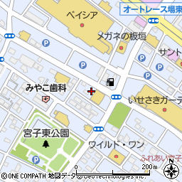 イン東京周辺の地図