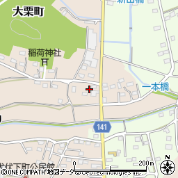 栃木県佐野市大栗町85周辺の地図