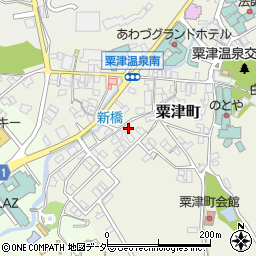 石川県小松市粟津町ホ120周辺の地図