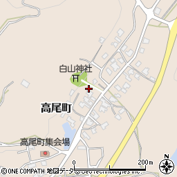 石川県加賀市高尾町（ヤ）周辺の地図