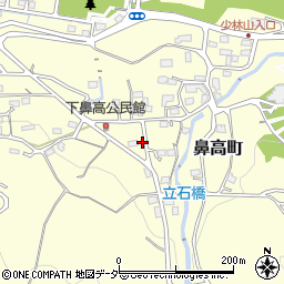 群馬県高崎市鼻高町401周辺の地図