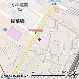 栃木県小山市喜沢38周辺の地図