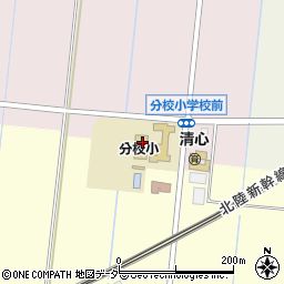 石川県加賀市打越町ニ周辺の地図