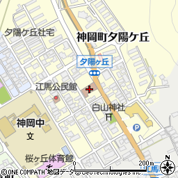 神岡郵便局周辺の地図