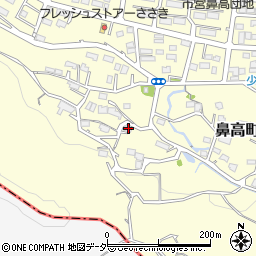 群馬県高崎市鼻高町805周辺の地図