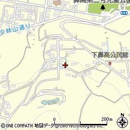 群馬県高崎市鼻高町446周辺の地図